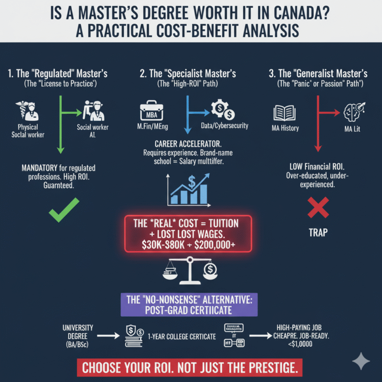 Is a Master’s Degree Worth It in Canada? A Practical Cost-Benefit Analysis
