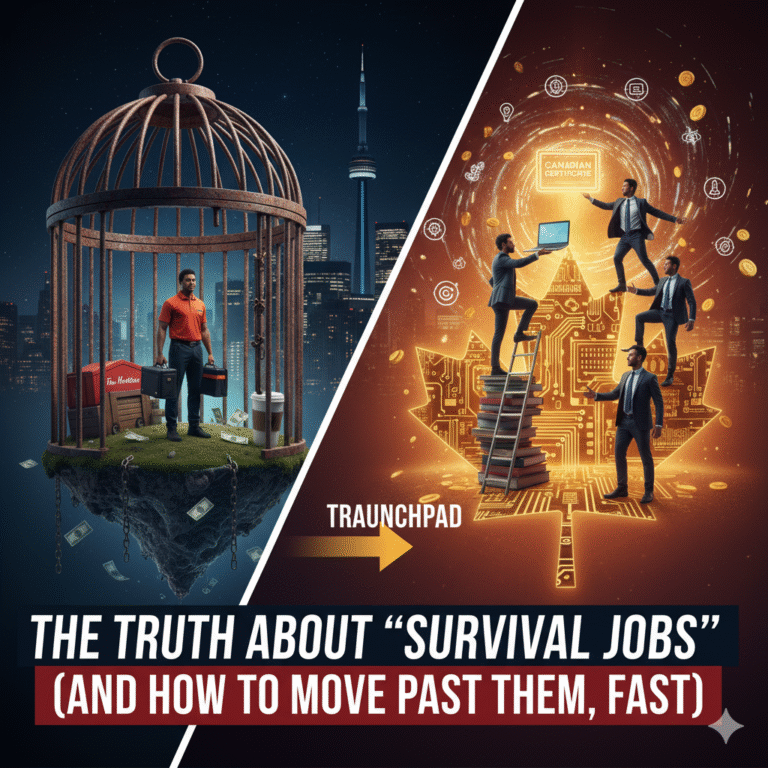 The Truth About “Survival Jobs” (And How to Move Past Them, Fast)